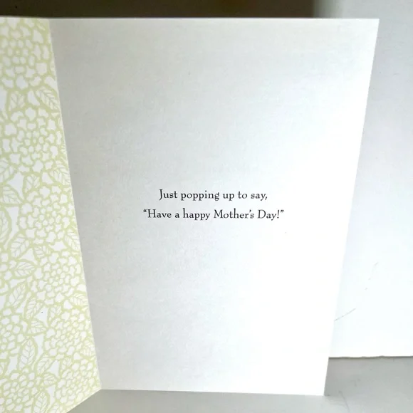 5 Happy Mother’s Day Hallmark Greeting Cards Flowers Puppy Dog Butterflies Birds - Picture 9 of 11